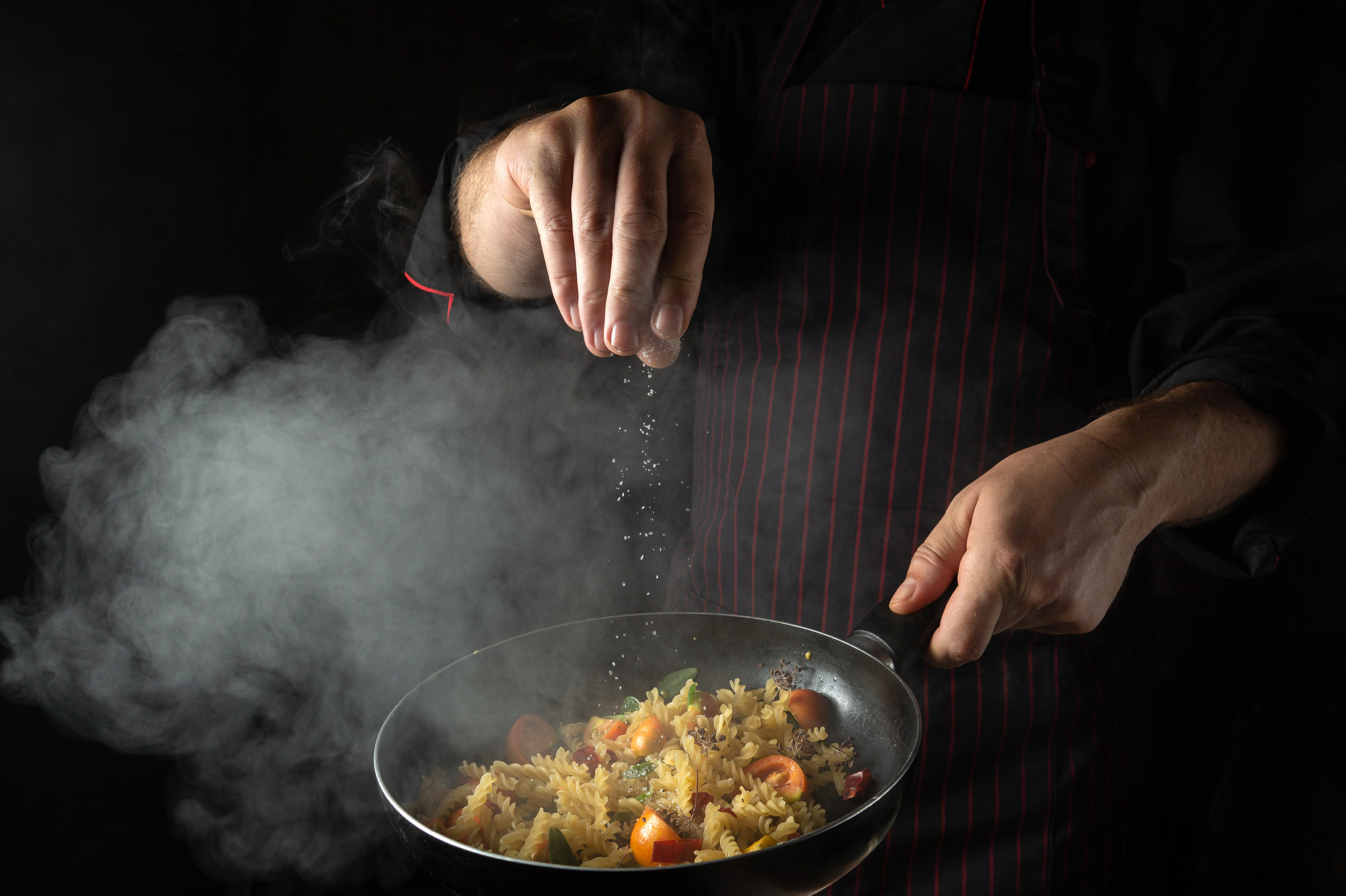 Chef cooking